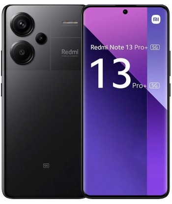 Xiaomi® Redmi Note 13 Pro+ Plus 512GB/12GB Black (Global) Garantia 1 Ano Brasil