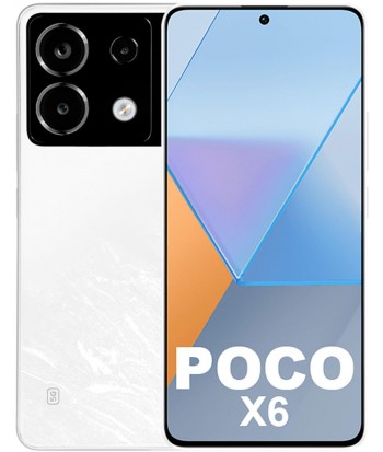 Xiaomi® Poco X6 5G 256GB/12GB White (Global) Garantia 1 Ano Brasil